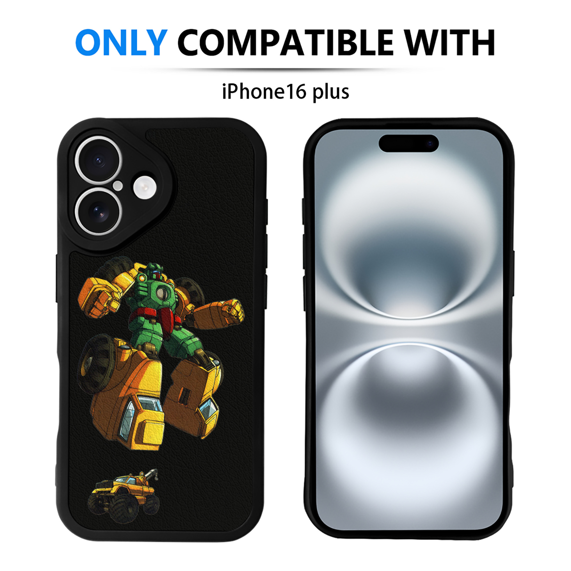 （画像用）  【iPhone 16シリーズ対応】シリコンスマホケース（レザー調） 材質：シリコン